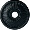 Ekena Millwork Berkshire Ceiling Medallion (Canopies up to 6 3/8"), 20 1/8"OD x 3 7/8"ID x 1 7/8"P, Night Shade CM20BE1NSF - alternate 1